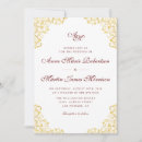 Search for dark red wedding invitations Floral