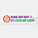 Search for green bumper stickers Clean