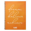 Search for believe notebooks Inspirational