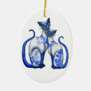 Search for siamese cat ornaments Vintage