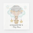 Search for hot air balloon baby shower napkins Cute