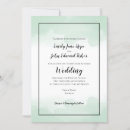 Search for mint green wedding invitations Typography