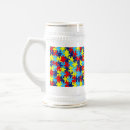 Search for puzzle pattern mugs Autism
