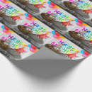Search for rocks wrapping paper funny