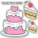 Search for dessert wedding stickers Illustration