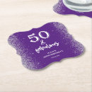 Recherche de anniversaire 50 ans dessous de verres Tendance