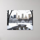 Search for new york city skyline canvas prints Central park