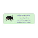 Search for beetle return address labels Cute