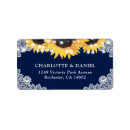 Search for burlap lace return address labels Elegant