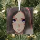 Search for eye glasses ornaments Blue eyes