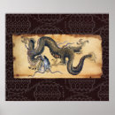 Recherche de tatouage dragon art Vintage