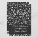 Search for chalk wedding invitations Typography