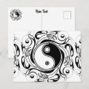 Recherche de yin yang cartes postales Tatouage