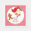 Search for vintage santa claus napkins Jolly