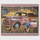 Search for vintage truck wrapping paper Barn
