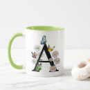 Search for butterfly monogram mugs Floral