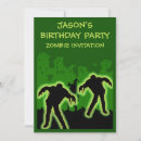 Search for zombie boy invitations For kids