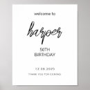 Search for 50th birthday posters Welcome