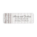 Search for birch tree wedding return address labels Woodland