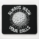 Search for funny golf mousepads Sport