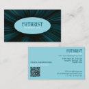 Search for futuristic design business cards Designer