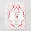 Search for lady in red invitations Mother to be