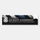 Search for department bumper stickers Law enforcement