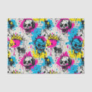 Search for neon colors tissue paper Pattern