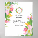 Search for watercolor bridal shower posters Flowers