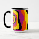 Search for black and yellow stripes mugs Retro