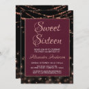Recherche de bonbon moderne 16 invitations Étincelle