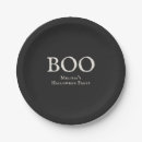 Search for vintage halloween paper plates Black