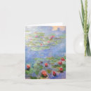 Recherche de monet vœux cartes Nymphe
