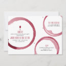 Search for wine stain invitations Rustic