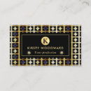 Search for cobalt blue business cards Elegant