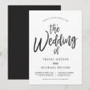 Search for dance wedding invitations Black and white
