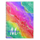 Search for rainbow glitter notebooks Agate