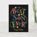 Search for son birthday cards Stars