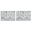 Search for black white pillowcases Script