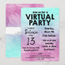 Recherche de préadolescent invitations Aquarelle