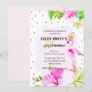 Search for tropical sweet 16 invitations Flamingo