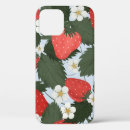 Search for strawberry pattern iphone cases Green