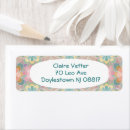 Search for kaleidoscope return address labels Green