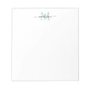 Search for mint business stationery Monogrammed