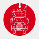 Recherche de camion ornements Arbre de noël
