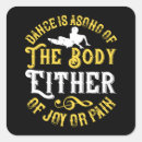 Recherche de chansons autocollants Danse