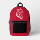 Search for team pride bags Fierce red eagle design