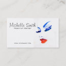 Search for face makeup artist business cards Modern