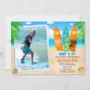 Search for surfboard birthday invitations Catch a wave