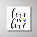 Search for rainbow canvas prints Human rights